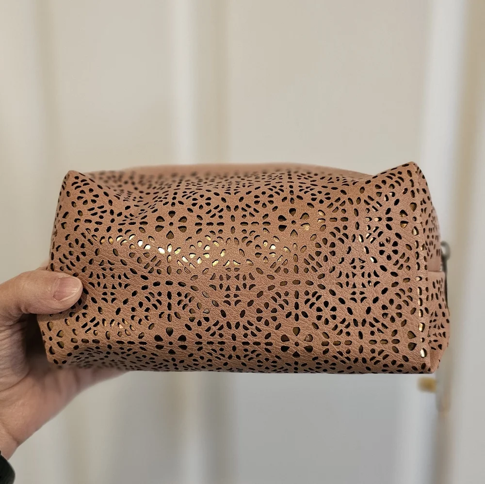 Revive Vintage Pink Cosmetic Bag